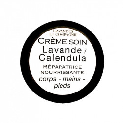 Crème Lavande Calendula Miel